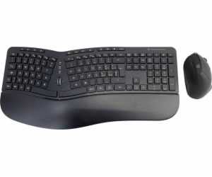 Conceptronic CONCEPTRONIC Wireless Keyboard+Mouse,ergo,La...