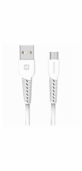 Swissten datový kabel usb / micro usb 1,0 m bílý