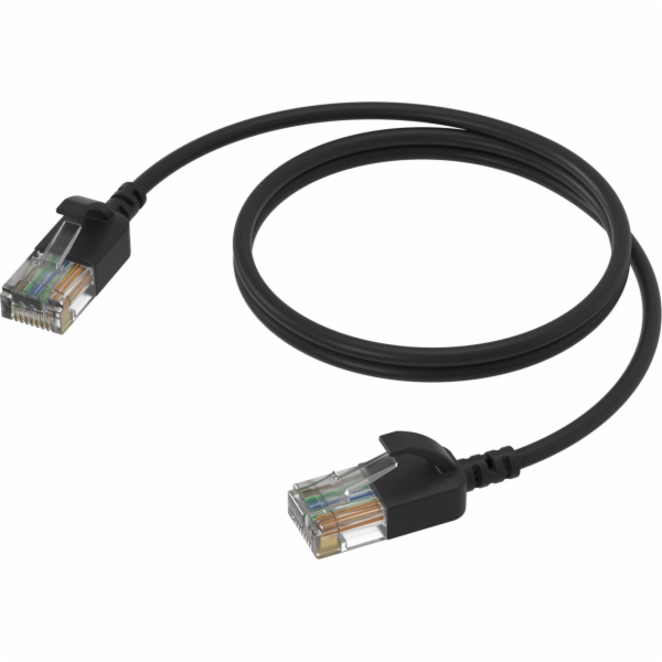 Procab  CSD560B/5 Slimline síťový kabel - CAT6A RJ45 - RJ...