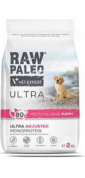 VETEXPERT Raw Paleo Ultra Pork Medium & Large Puppy - suché krmivo pro psy - 10kg