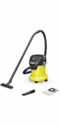 Kärcher KWD 3 V-17/4/20/F 17 l Bubnový vysavač Suché a mokré 1000 W Prachový sáček