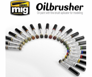 Vallejo Ammo: Oilbrushers Display N1 (80)