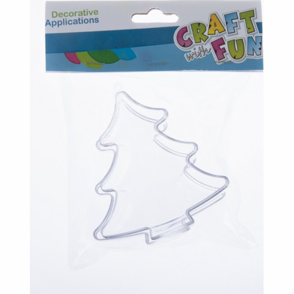 Craft with Fun ORGAMENT BN PLAST VÁNOČNÍ STROMEK 10CM 1KS...
