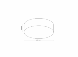 Stropní svítidlo TK Lighting Rondo 1086, 60 W, E27