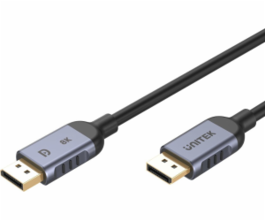 UNITEK C1628GY01-2M DisplayPort kabel Černá, Šedá