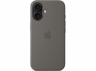 iPhone 16 Silicone Case with MagSafe - Stone Gray