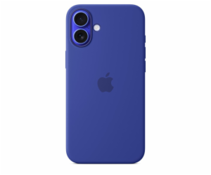 iPhone 16 Plus Silicone Case with MS - Ultramarine