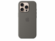 iPhone 16 Pro Silicone Case with MagSafe - Stone Gray