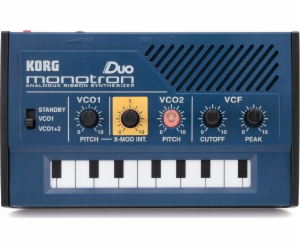 Korg Monotron DUO - analogový syntetizátor, modrá