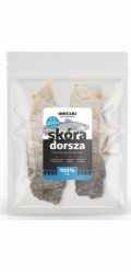 UNISZKI Kůže z tresky - pochoutka pro psa - 100g