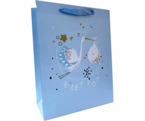 JU-PITER Dárková taška slon / čáp 1017A 31x42x12cm p12, c...