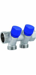 Kolektor studený voda 3/4"x1/2", 2 kroužky