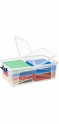 CEP KANCELÁŘSKÝ NÁDOBA 50 L CEP SMARTBOX TRANSPARENT