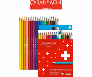 Caran d`Arche CARAN D'ACHE Swisscolor akvarelové tužky, k...