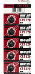 Baterie Maxell CR1620 5 ks.