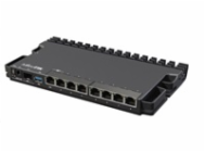 Mikrotik RB5009UG+S+IN router zapojený do sítě 2.5 Gigabit Ethernet Černá