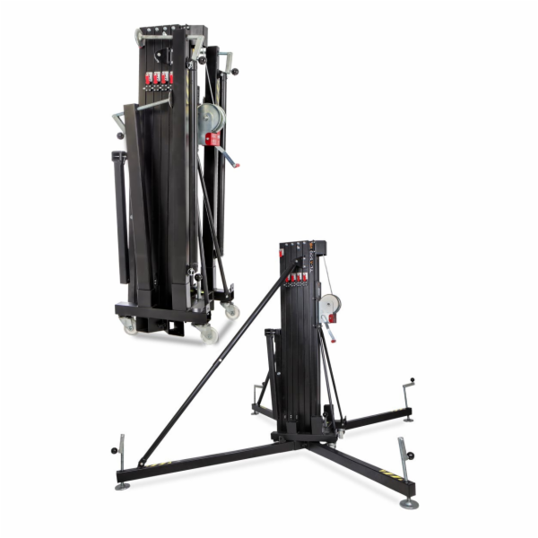 VMB&nbsp;TL-A500&nbsp;teleskopická&nbsp;věž&nbsp;LINE&nbsp;ARRAY,&nbsp;700cm,&nbsp;500kg,&nbsp;černá