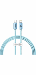 Baseus USB-C – Lightning USB kabel 1,2 m světle modrý (BSU3637)