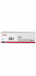 Canon TONER 067 azurová pro i-SENSYS LBP631Cw, LBP633Cdwa, MF651Cw, MF655Cdw, MF657Cdw (1250 str.)