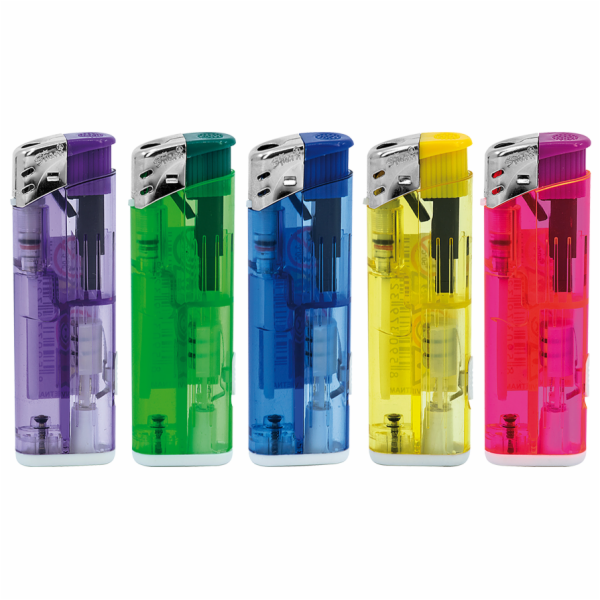 Zapalovač piezo SPARX P1821 TC5 + LED mix barev