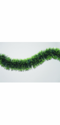 Řetěz vánoční 1,8 m / 5 cm zelený se světle zelenými kon