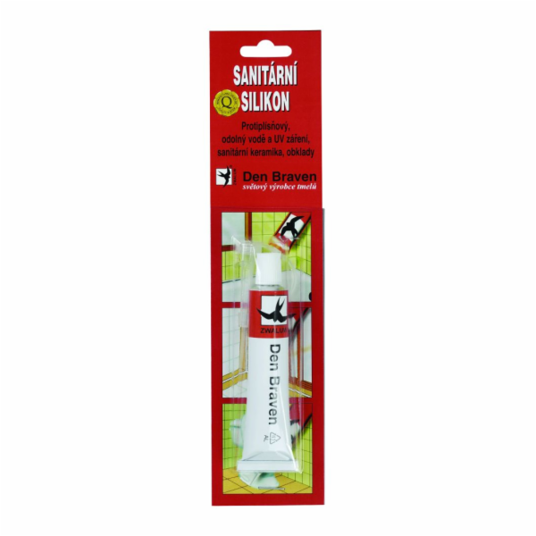 Silikon sanitární 23 ml bílá