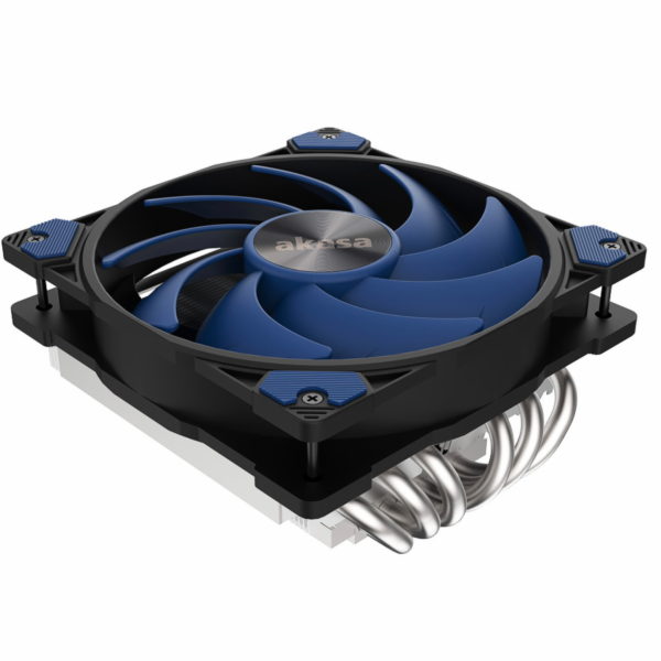 AKASA chladič CPU ALUCIA H6L (Height of 67mm), 12cm fan