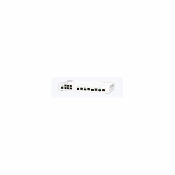 QNAP řízený switch QSW-M2106-4C (6x 2,5GbE RJ45 a 4x komb...