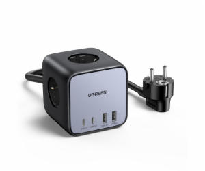UGREEN DigiNest Cube Power Strip (3 AC outlets + 65W 2A2C)