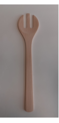 Vařečka kulatá masivní se zářezy 30 cm
