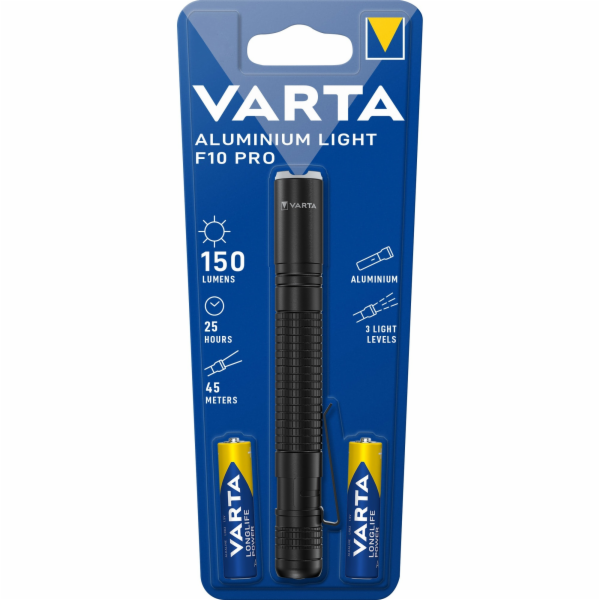 VARTA Aluminium Light F10 Pro, baterka