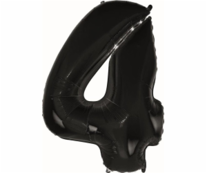 GoDan B&C fóliový balón, černý, 92 cm