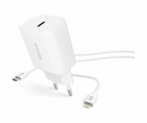 EPICO síťová nabíječka, PD 20W, USB-C - lightning kabel -...