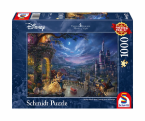 Puzzle Thomas Kinkade: Disney Die Schöne und das Biest