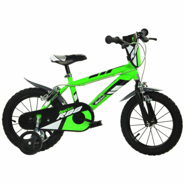 Dětské jízdní kolo Dino Bikes 414UL zelené 14" chlapecké