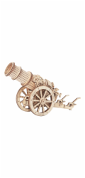 Robotime ROBOTIME Dřevěné 3D puzzle - Dělo