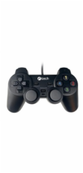 C-TECH gamepad Callon pro PC/PS3, 2x analog, X-input, vibrační, 1,8m kabel, USB