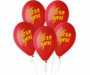 Gemar Balloons Premium Hel I Love You (Golden Inscription...