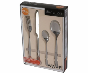 Ambition Wave sada příborů 24 kusů (29880)