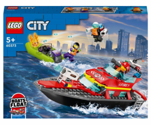 LEGO 60373 Městský hasičský člun, stavebnice