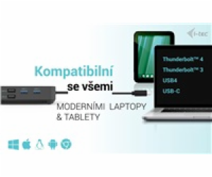 i-Tec USB-C HDMI Dual DP Docking Station with Power Deliv...