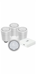 IMMAX NEO SMART Termostatická hlavice 4+1 Starter Kit, Zigbee, TUYA