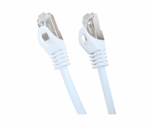 PATCH KABEL S/FTP cat.6a LSZH 1m white
