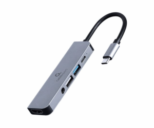 Gembird A-CM-COMBO5-02 USB Type-C 5-in-1 multi-port adapt...