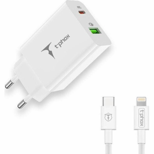 T-Dhox Speedy 1x USB-A 1x USB-C 3 A nabíječka