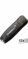 12x1 Intenso Rainbow Line   16GB USB Stick 2.0