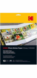 Kodak Photo Sticker Paper Gloss 120gsm A4x10 (3510645)