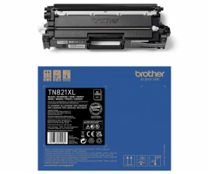 Brother TN-821XLBK - originální Brother - TN-821XLBK, ton...