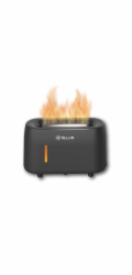 Tellur Flame aroma difuzér 240ml, 12 hodin, dálkové ovládání, šedý