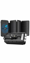 Wodasport® SOLARWINGS OUTDOOR ADVENTURE™ T16P4, 16000 MAH, 4 X SOLAR PANEL 1.2AH